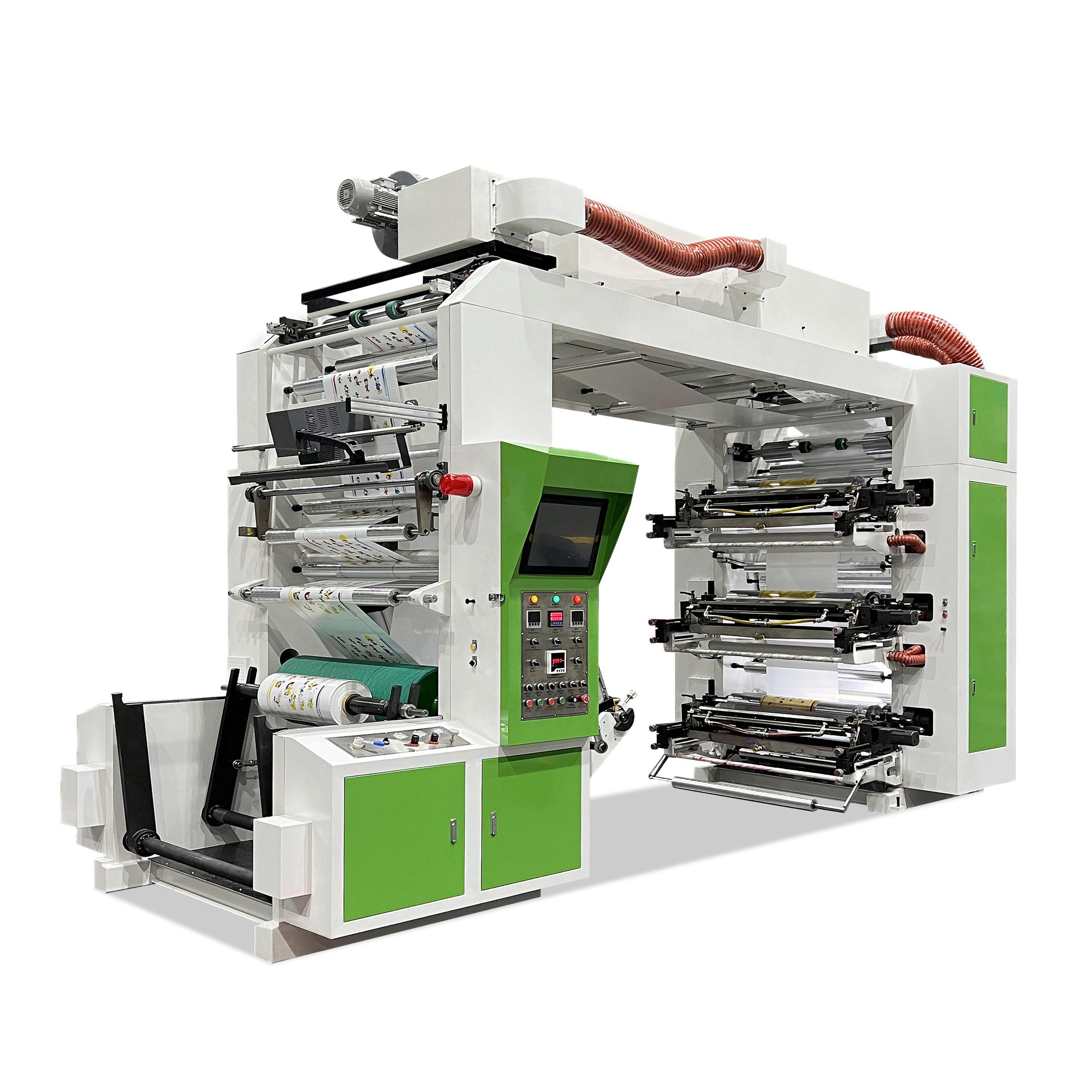 stack flexo printing machine for paper